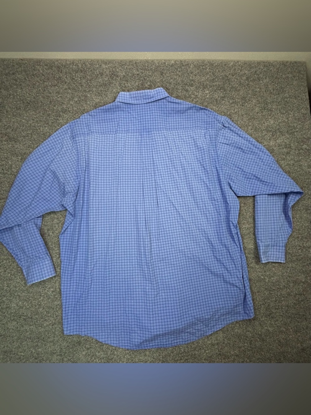 Brooks Brothers Sport Shirt Mens XL Blue Plaid All Cotton Button Down Business - Picture 11 of 11
